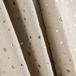 Muselina Algodón Moteado Lurex Gris Medio - Ribes y Casals