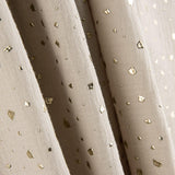 Muselina Algodón Moteado Lurex Gris Medio - Ribes y Casals