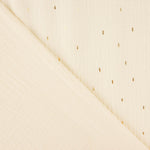 Bambula Doble Gasa Crudo con Lúrex - Ribes y Casals