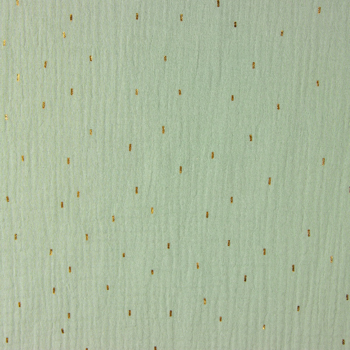 Bambula Doble Gasa Verde con Lúrex - Ribes y Casals