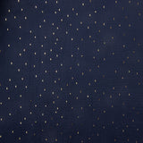 Bambula Doble GasaAzul Marino con Lúrex - Ribes y Casals