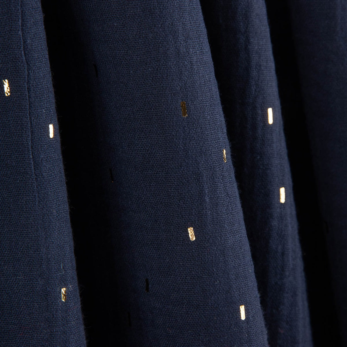 Bambula Doble GasaAzul Marino con Lúrex - Ribes y Casals