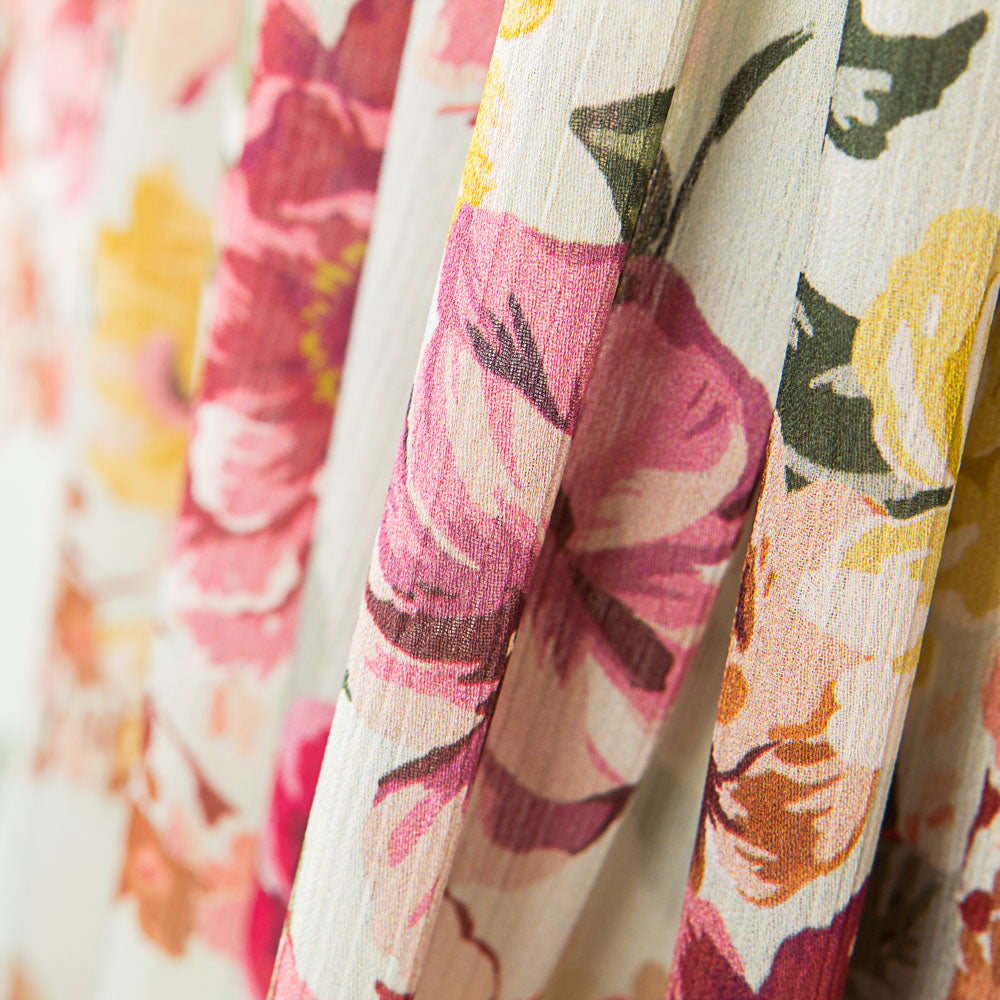 Bambula Flores Retro Verde Agua - Ribes y Casals