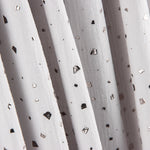 Muselina Algodón Moteado Lurex Gris Claro - Ribes y Casals