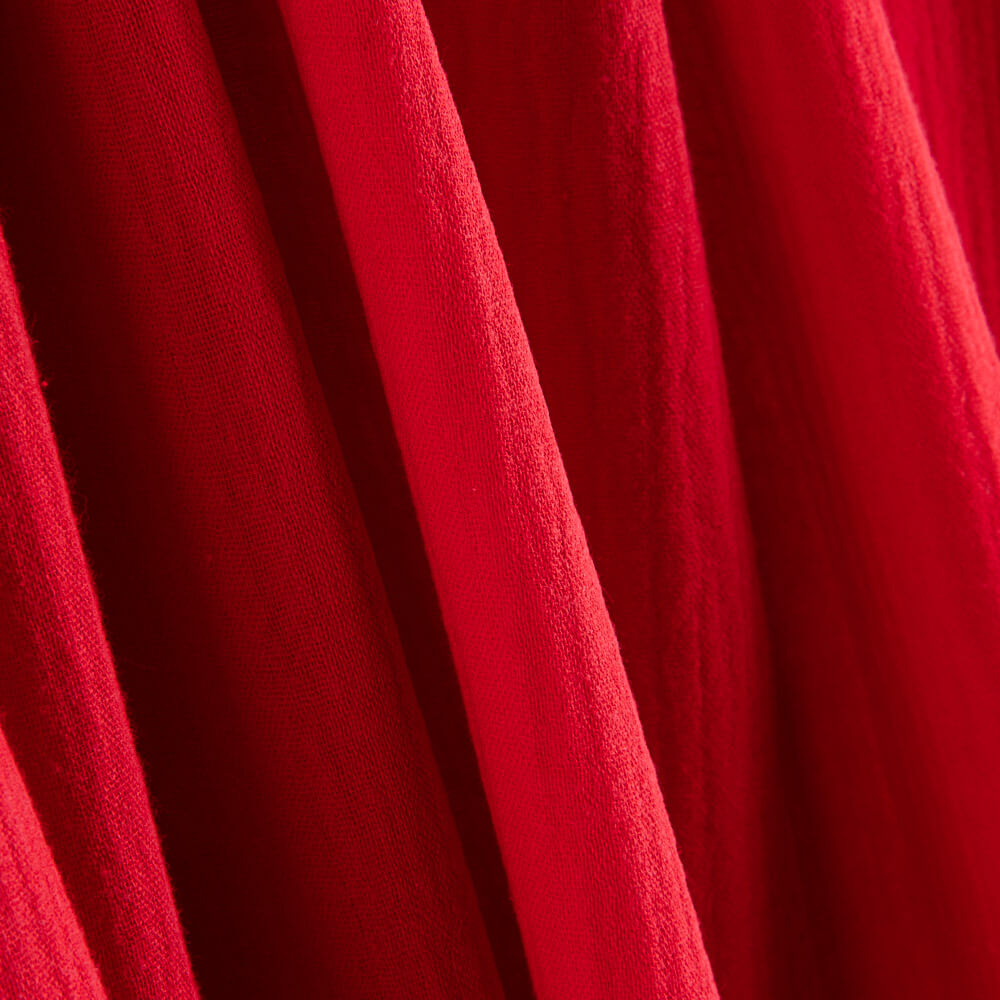 Bambula Algodón 145 cm Rojo - Ribes y Casals