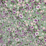 Bambula Viscosa Floral Menta - Ribes y Casals