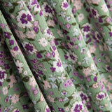 Bambula Viscosa Floral Menta - Ribes y Casals