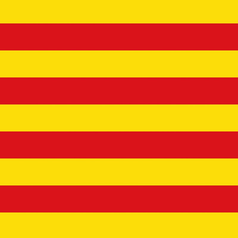 Bandera Senyera Catalana - Ribes y Casals
