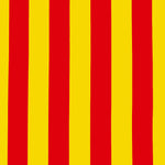 Bandera Senyera Catalana ancho145 cm - Ribes y Casals