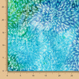 Batik Floral Azul - Ribes y Casals