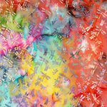 Batik Libelulas Coral - Ribes y Casals