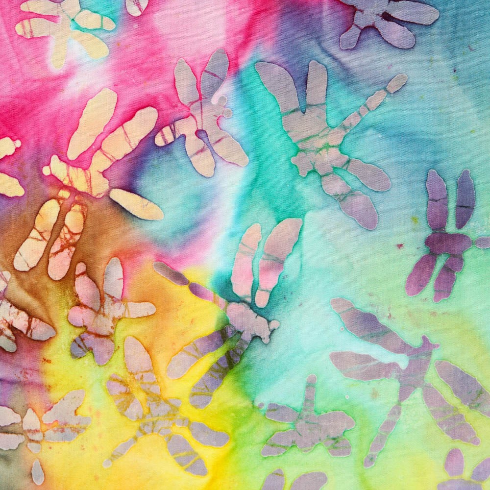 Batik Libelulas Coral - Ribes y Casals