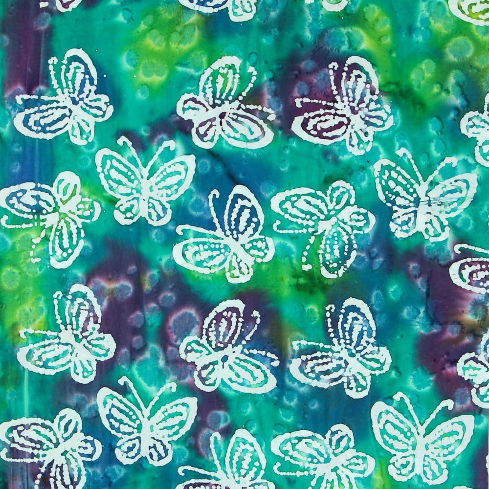 Batik Mariposas Azules - Ribes y Casals