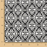 Bambula Viscosa Batik Negro - Ribes y Casals