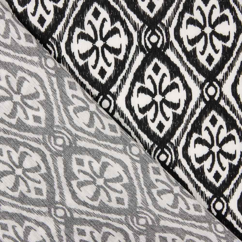 Bambula Viscosa Batik Negro - Ribes y Casals