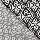 Bambula Viscosa Batik Negro - Ribes y Casals