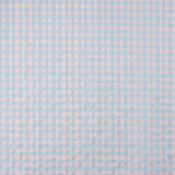 Batista Seersucker Vichy Azul Suave y Rosa - Ribes y Casals