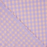 Batista Seersucker Vichy Lavanda - Ribes y Casals