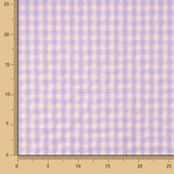 Batista Seersucker Vichy Lavanda - Ribes y Casals