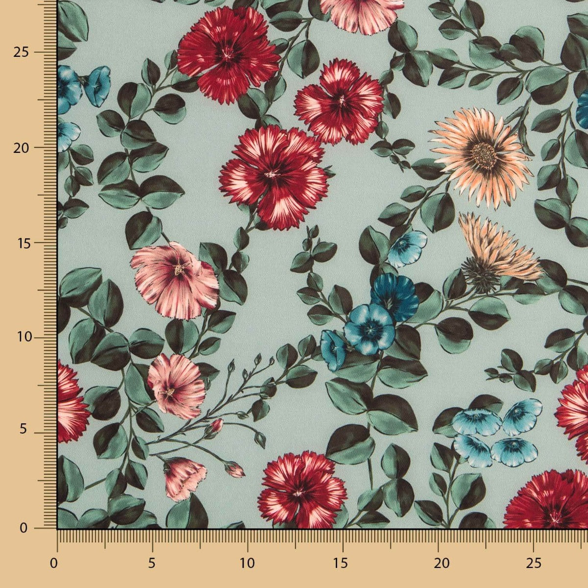 Bielástico Bosque Verde Salvia - Ribes y Casals