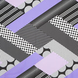 Bielástico Patch Geo Malva - Ribes y Casals