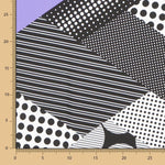 Bielástico Patch Geo Malva - Ribes y Casals