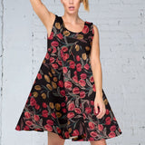 Bielástica Flamenca Rocio Negra - Ribes y Casals