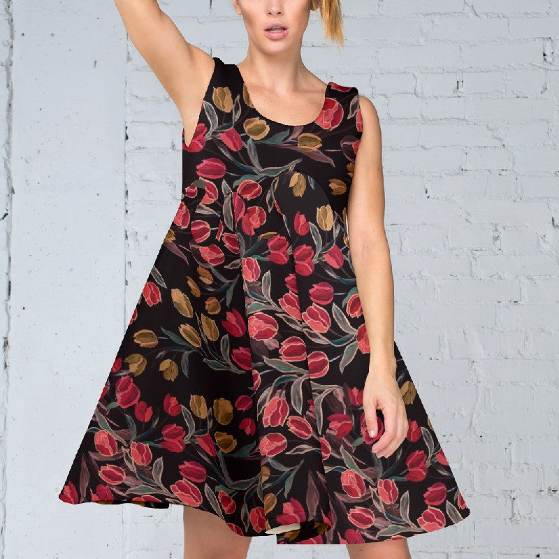 Bielástica Flamenca Rocio Negra - Ribes y Casals