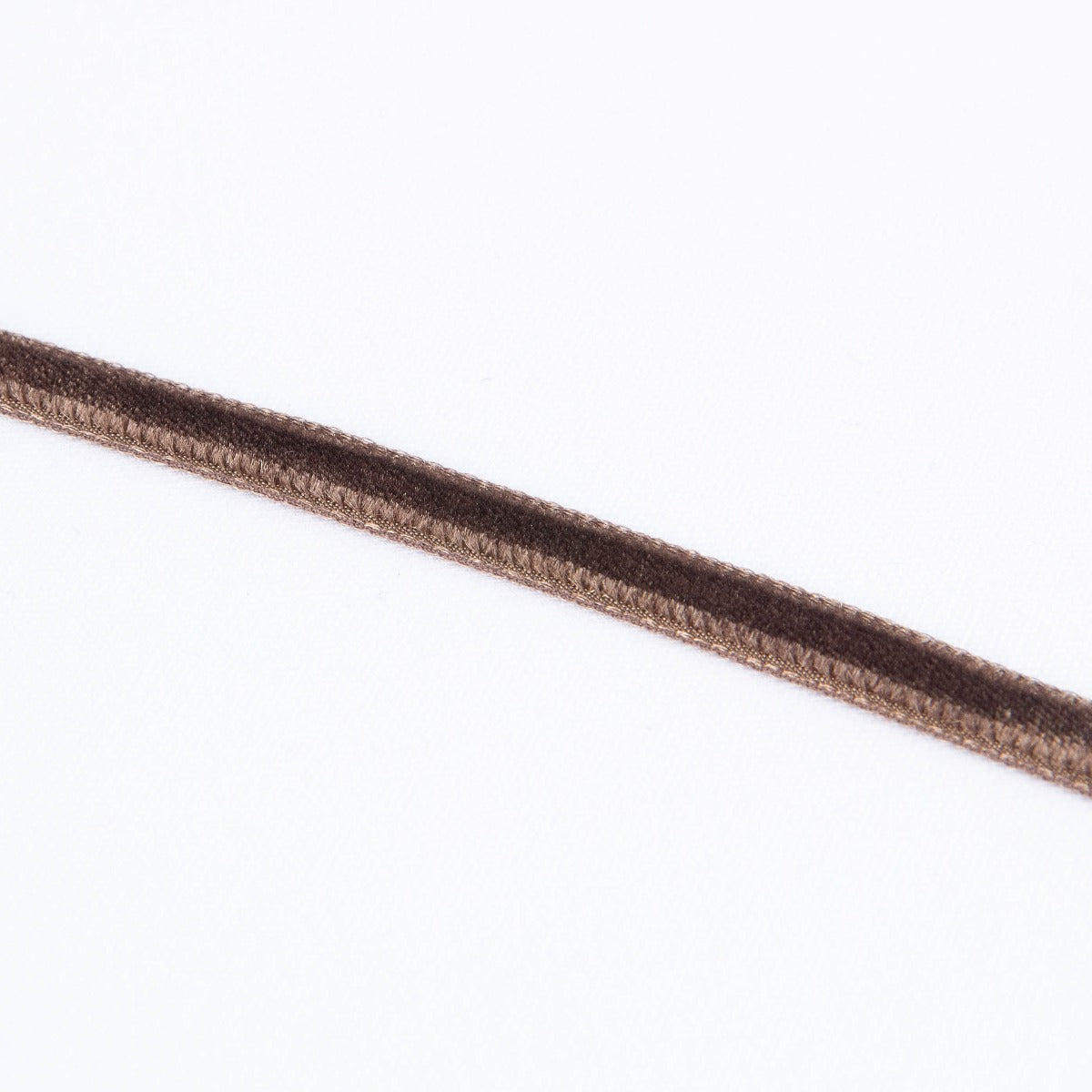 Cinta Terciopelo Marrón 7mm - Ribes y Casals