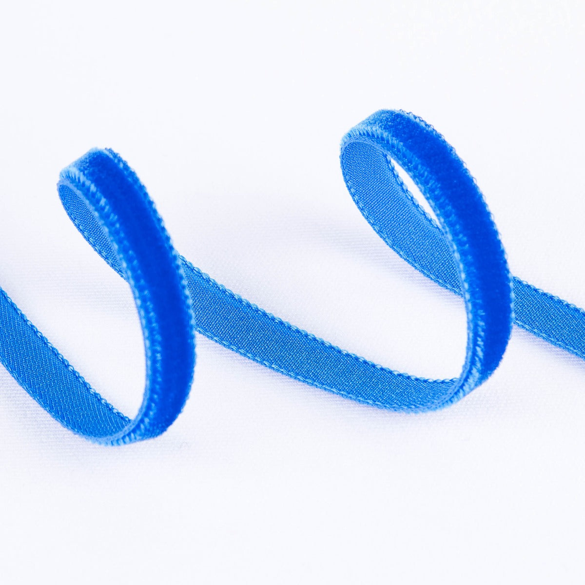 Cinta Terciopelo Azulina 7mm - Ribes y Casals