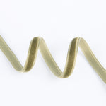 Cinta Terciopelo Kaki claro 7mm - Ribes y Casals