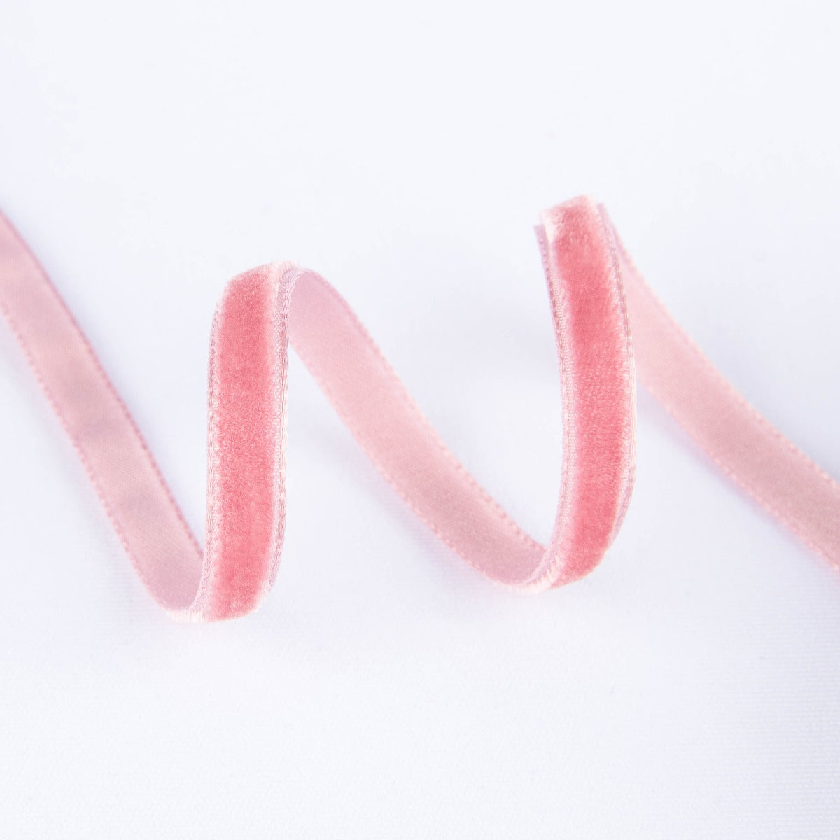 Cinta Terciopelo Rosa Palo 7mm - Ribes y Casals