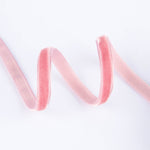 Cinta Terciopelo Rosa Palo 7mm - Ribes y Casals