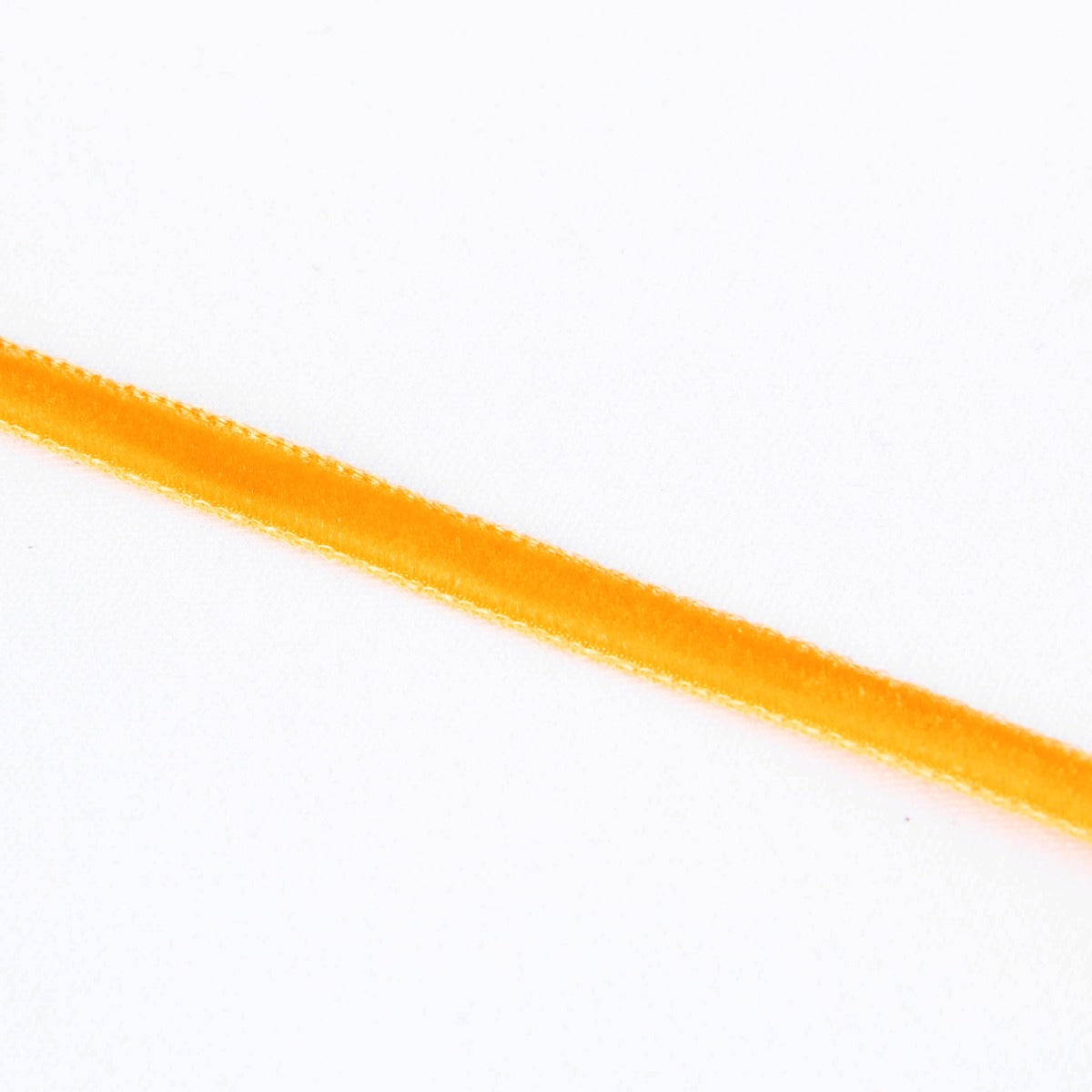 Cinta Terciopelo Naranja 7mm - Ribes y Casals