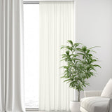 Confección Cortina Fruncida Lino Premium Blanco Natural - Ribes y Casals
