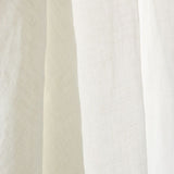 Confección Cortina Fruncida Lino Premium Blanco Natural - Ribes y Casals