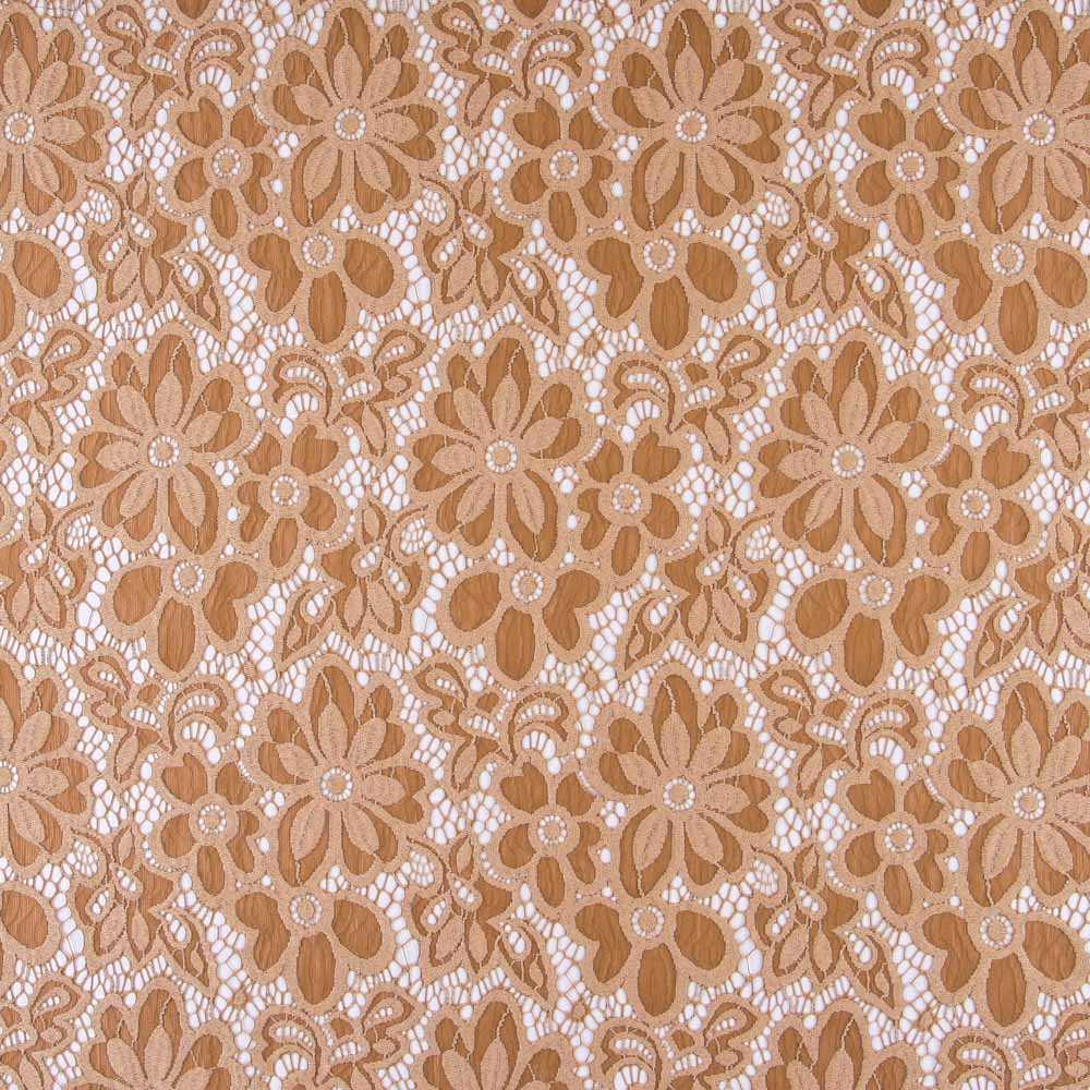 Blonda Elástica Flamenca Camel - Ribes y Casals