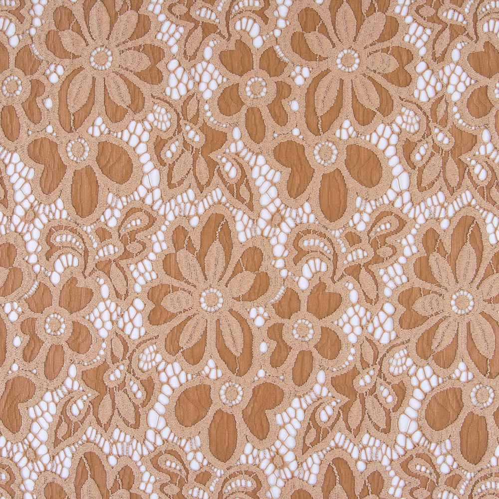 Blonda Elástica Flamenca Camel - Ribes y Casals