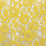 Blonda Lace Flor Rebrodé Amarilla - Ribes y Casals