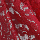 Blonda Lace Flor Rebrodé Roja - Ribes y Casals