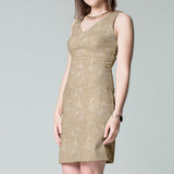 Blonda Tie-dye Rebrodé Cruda - Ribes y Casals