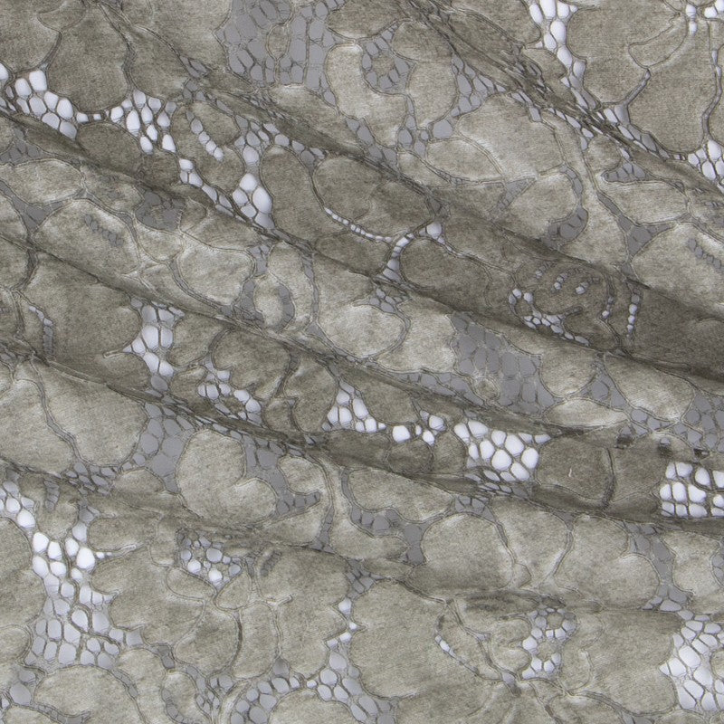 Blonda Tie-dye Rebrodé Kaki - Ribes y Casals