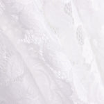 Blonda Flores Spandex Blanca - Ribes y Casals