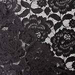 Blonda Flores Spandex Negra - Ribes y Casals