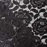 Blonda Flores Spandex Negra - Ribes y Casals