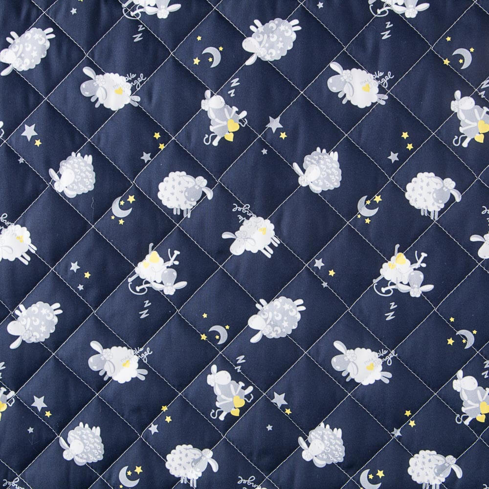 Acolchado Algodón Ovejas Infantil - Ribes y Casals