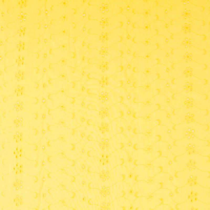 Bordado Suizo Flor Amarilla - Ribes y Casals