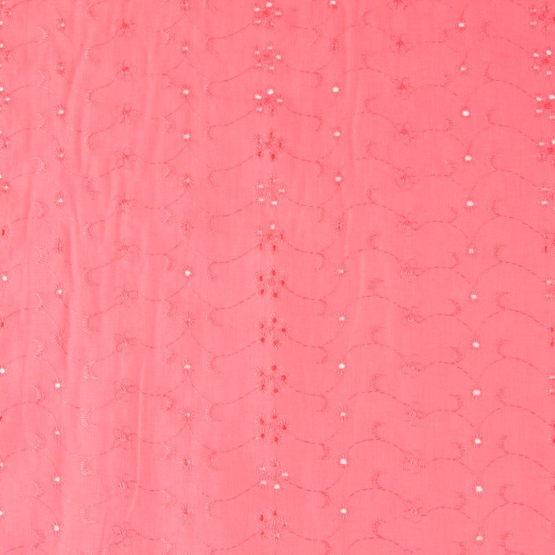 Bordado Suizo Flor Coral - Ribes y Casals