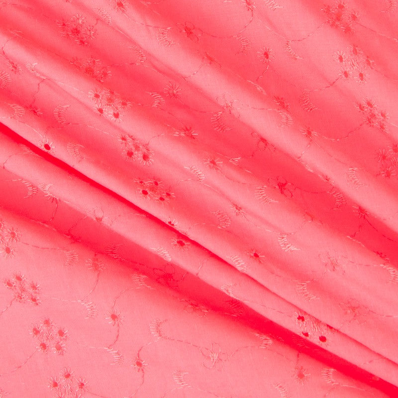 Bordado Suizo Flor Coral - Ribes y Casals