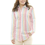 Bordado Suizo Flores Multicolor - Ribes y Casals